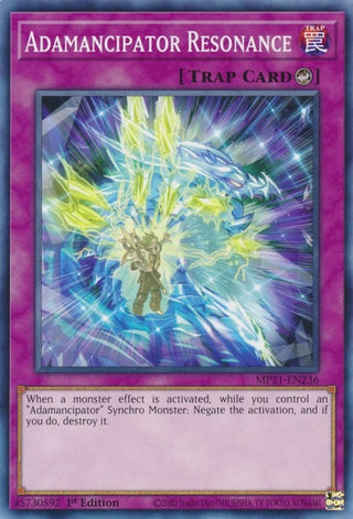 Adamancipator Resonance (21236) (MP21) - YuGiOh Single