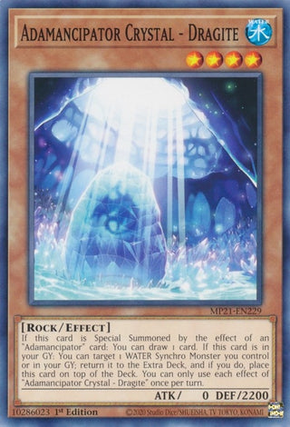 Adamancipator Crystal - Dragite (21229) (MP21) - YuGiOh Single