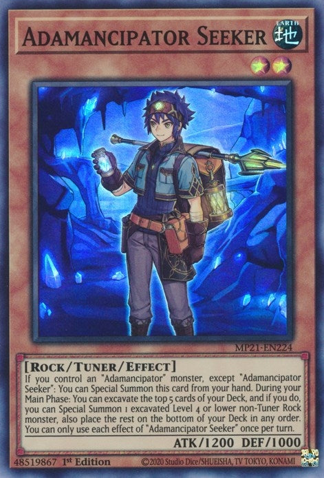 Adamancipator Seeker (21224) (MP21) - YuGiOh Single
