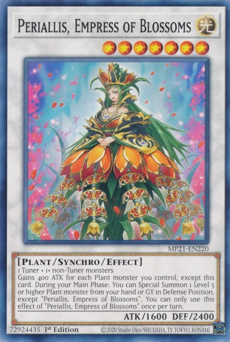 Periallis Empress of Blossoms (21220) (MP21) - YuGiOh Single