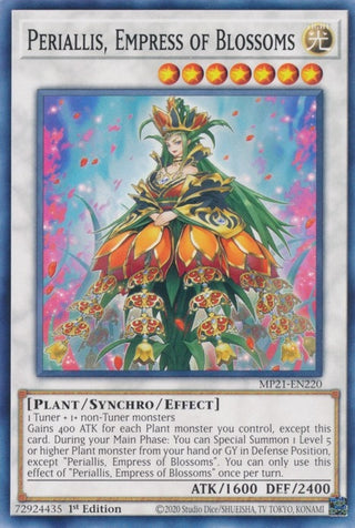 Periallis Empress of Blossoms (21220) (MP21) - YuGiOh Single