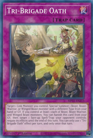 Tri-Brigade Oath (21213) (MP21) - YuGiOh Single