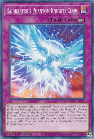 Raidraptor’s Phantom Knights Claw (21211) (MP21) - YuGiOh Single
