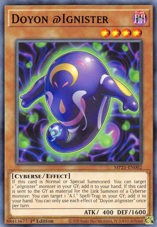 Doyon @Ignister (21002) (MP21) - YuGiOh Single