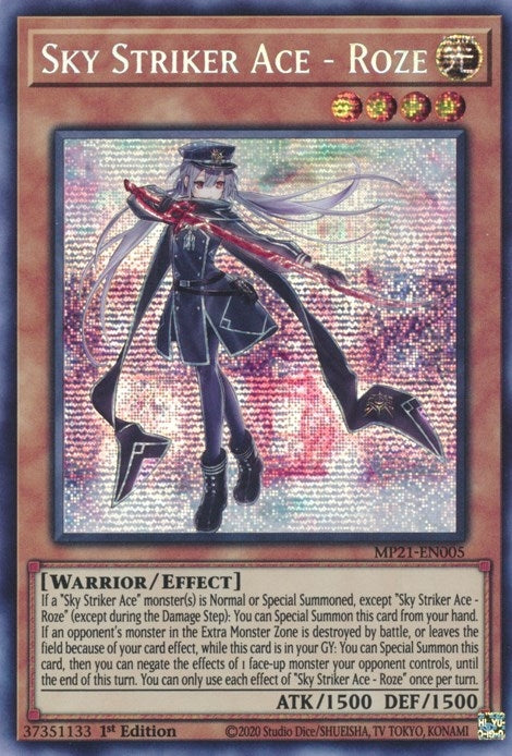 Sky Striker Ace - Roze (21005) (MP21) - YuGiOh Single