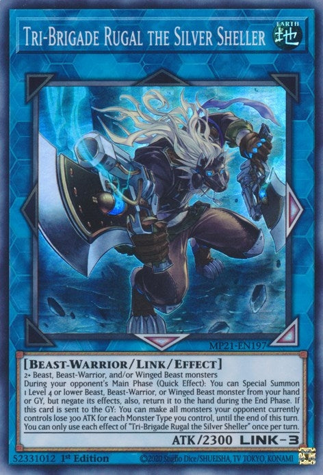 Tri-Brigade Rugal the Silver Sheller (21197) (MP21) - YuGiOh Single