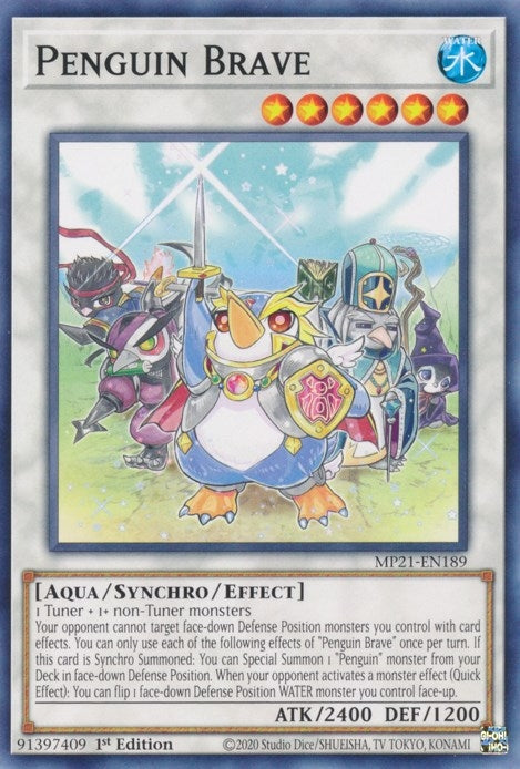 Penguin Brave (21189) (MP21) - YuGiOh Single