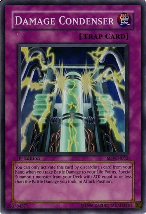 Damage Condenser (52) - YuGiOh Single