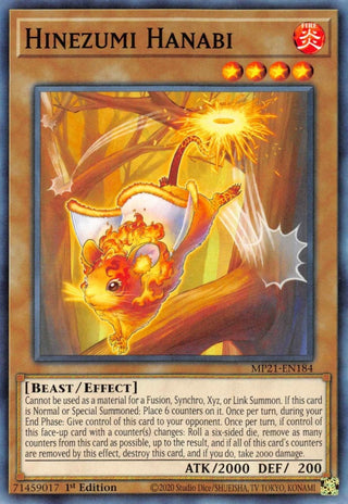Hinezumi Hanabi (21184) (MP21) - YuGiOh Single
