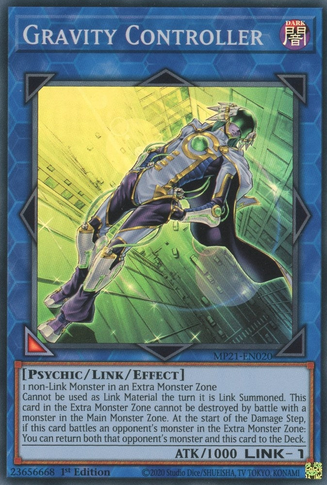 Gravity Controller (21020) (MP21) - YuGiOh Single