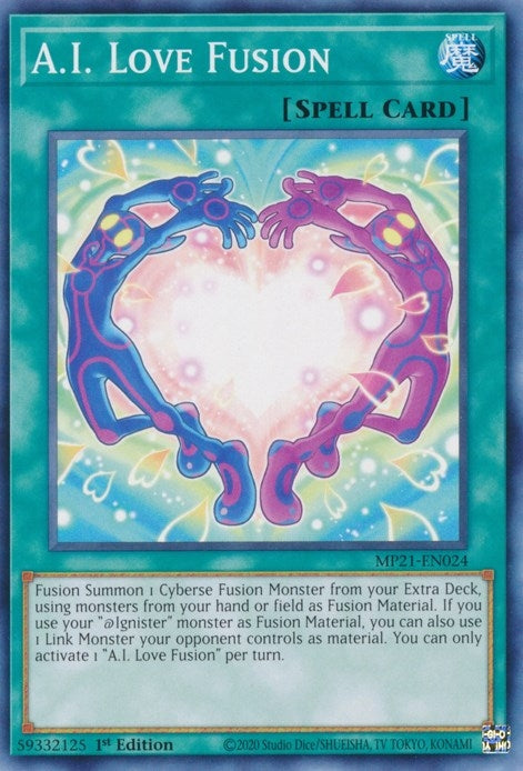 A.I. Love Fusion (21024) (MP21) - YuGiOh Single