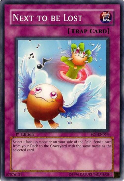 Next to be Lost (54) - YuGiOh Single