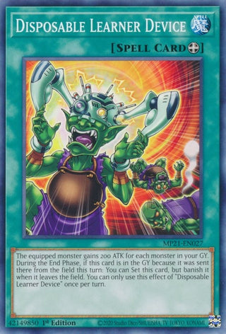 Disposable Learner Device (21027) (MP21) - YuGiOh Single