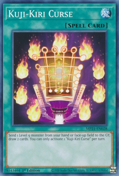 Kuji-Kiri Curse (21028) (MP21) - YuGiOh Single