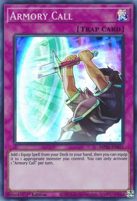 Armory Call (21031) (MP21) - YuGiOh Single