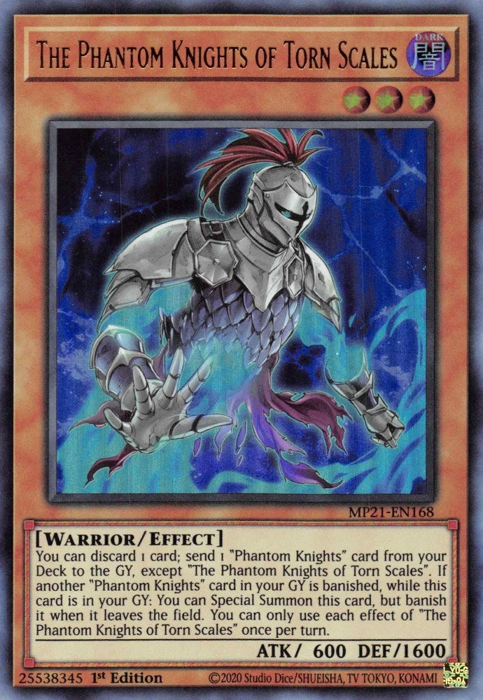 The Phantom Knights of Torn Scales (21168) (MP21) - YuGiOh Single