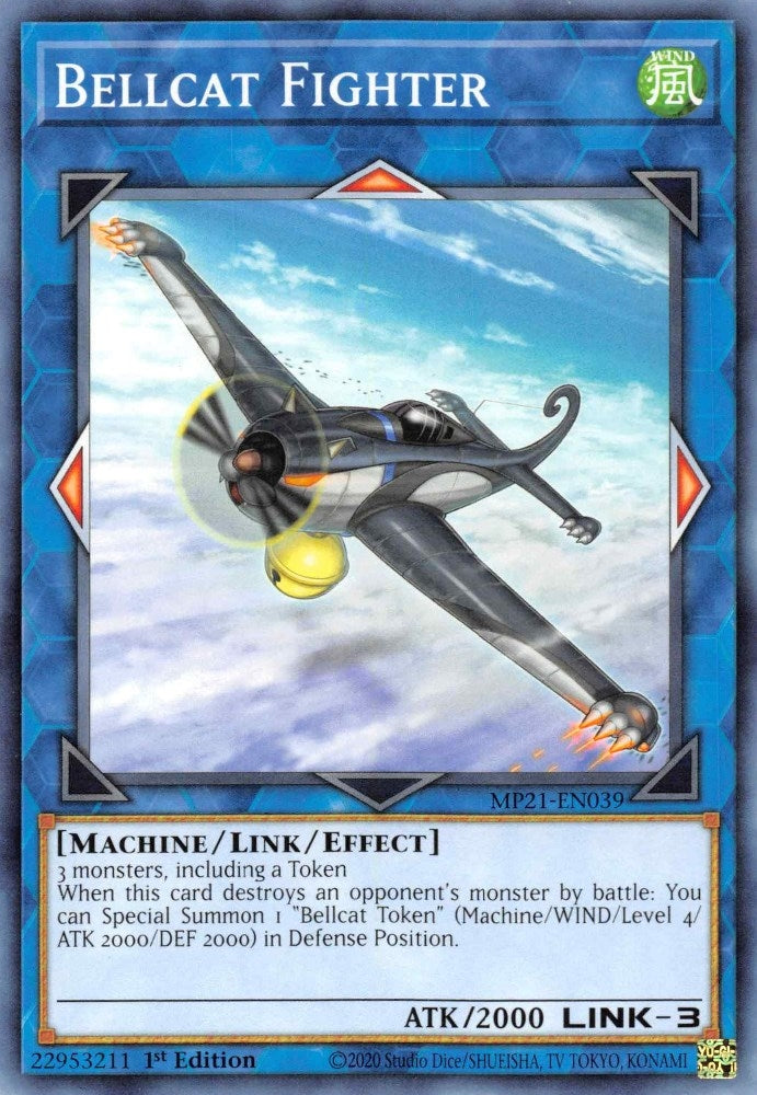 Bellcat Fighter (21039) (MP21) - YuGiOh Single