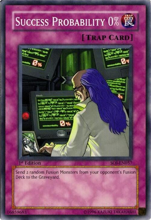 Success Probability 0% (57) - YuGiOh Single
