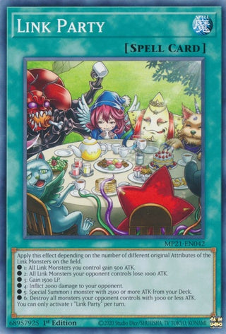 Link Party (21042) (MP21) - YuGiOh Single
