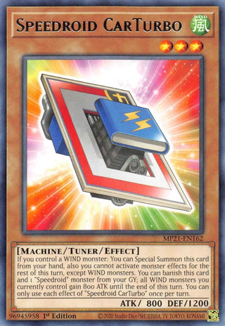Speedroid CarTurbo (21162) (MP21) - YuGiOh Single