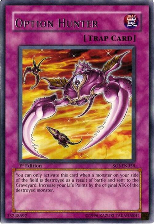 Option Hunter (58) - YuGiOh Single