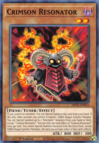 Crimson Resonator (21053) (MP21) - YuGiOh Single