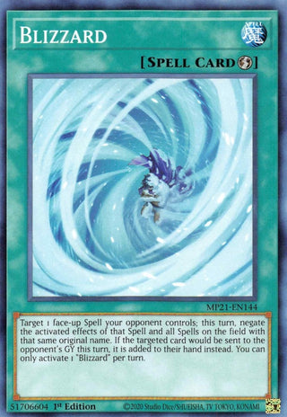Blizzard (21144) (MP21) - YuGiOh Single