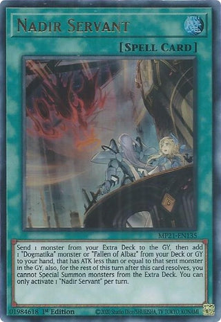 Nadir Servant (21135) (MP21) - YuGiOh Single