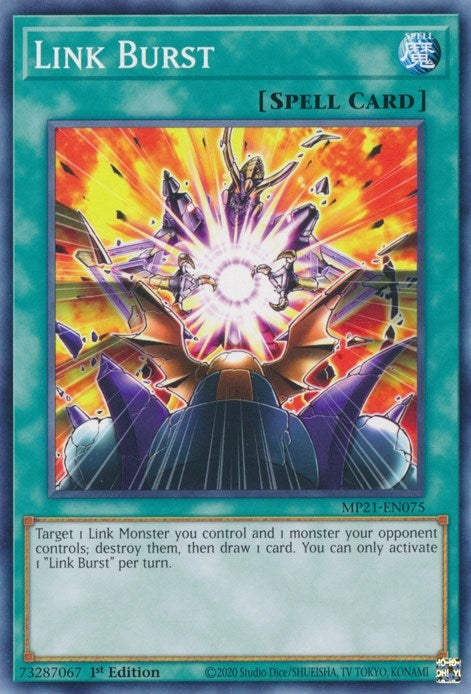 Link Burst (21075) (MP21) - YuGiOh Single