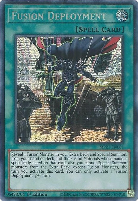 Fusion Deployment (21081) (MP21) - YuGiOh Single
