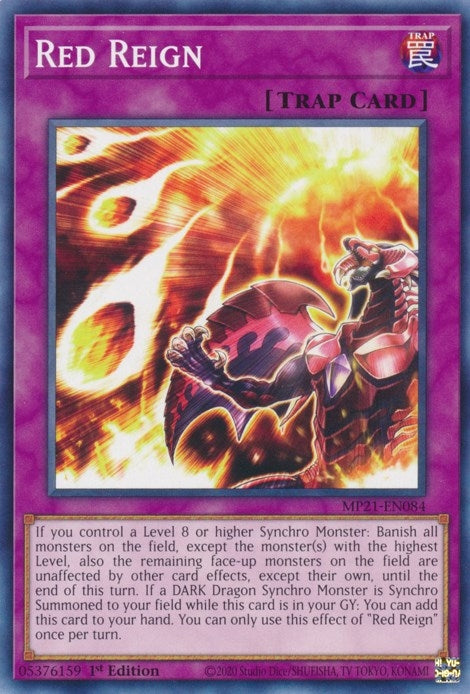 Red Reign (21084) (MP21) - YuGiOh Single