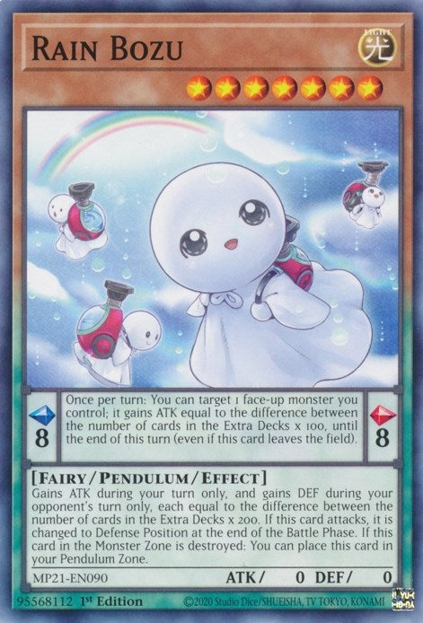 Rain Bozu (21090) (MP21) - YuGiOh Single
