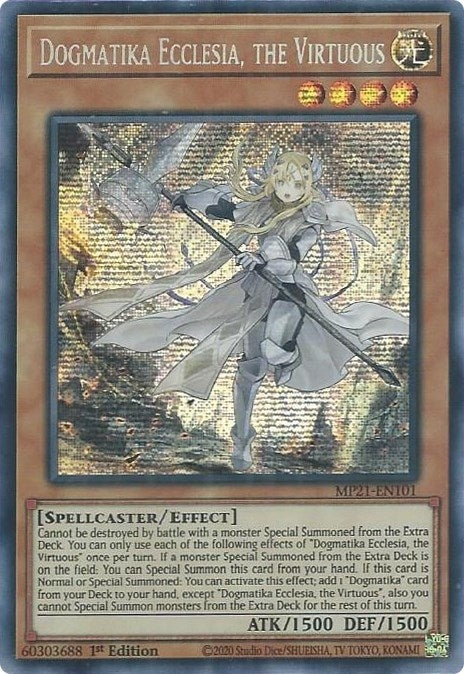 Dogmatika Ecclesia the Virtuous (21101) (MP21) - YuGiOh Single
