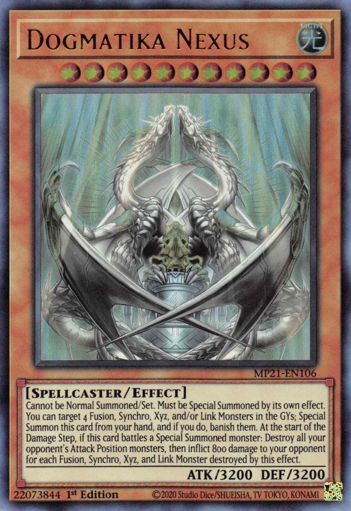 Dogmatika Nexus (21106) (MP21) - YuGiOh Single