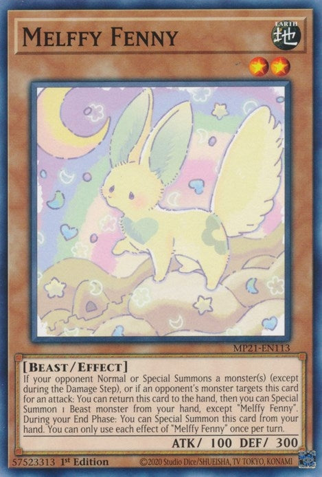 Melffy Fenny (21113) (MP21) - YuGiOh Single