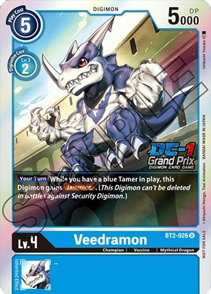 Veedramon (DC-1 Grand Prix) (2026) [BT01-03] - Digimon Card Game Single