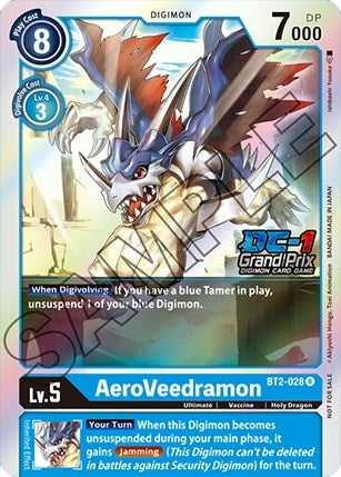 AeroVeedramon (DC-1 Grand Prix) (2028) [BT01-03] - Digimon Card Game Single