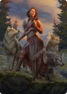 Arlinn the Pack’s Hope Art Card (01/81) (1) [ASMID] - MTG Single