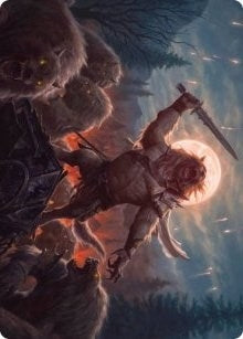 Tovolar the Midnight Scourge Art Card (06/81) (6) [ASMID] - MTG Single