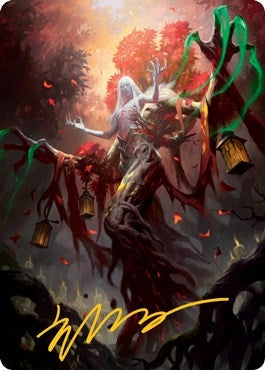 Wrenn and Seven Art Card (Gold-Stamped Signature) (9) [ASMID] - MTG Single