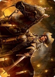 Seasoned Cathar Art Card (12) [ASMID] - MTG Single