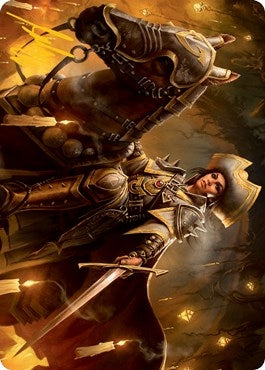 Seasoned Cathar Art Card (Gold-Stamped Signature) (12) [ASMID] - MTG Single