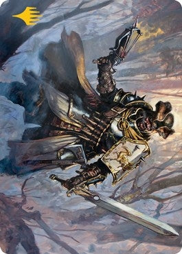 Brutal Cathar Art Card (Gold-Stamped Signature) (13) [ASMID] - MTG Single
