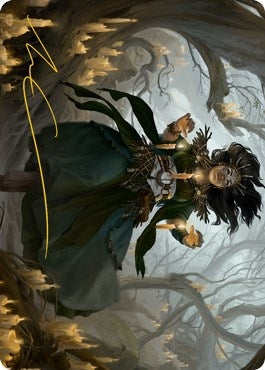 Candlegrove Witch Art Card (15/81) (Gold-Stamped Signature) (15) [ASMID] - MTG Single