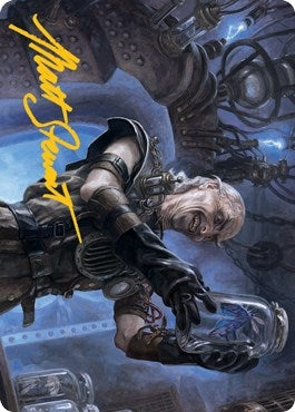 Delver of Secrets Art Card (Gold-Stamped Signature) (21) [ASMID] - MTG Single