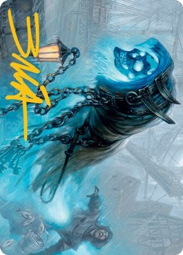 Nebelgast Intruder Art Card (Gold-Stamped Signature) (27) [ASMID] - MTG Single