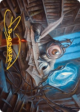 Unblinking Observer Art Card (Gold-Stamped Signature) (31) [ASMID] - MTG Single
