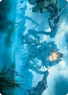 Creeping Inn Art Card (34) [ASMID] - MTG Single