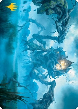 Creeping Inn Art Card (Gold-Stamped Signature) (34) [ASMID] - MTG Single