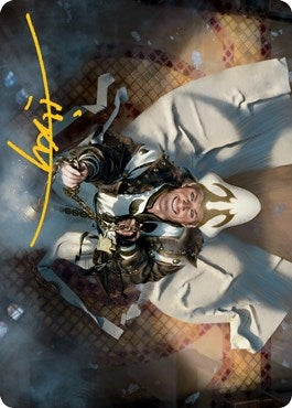 Jerren Corrupted Bishop Art Card (Gold-Stamped Signature) (37) [ASMID] - MTG Single